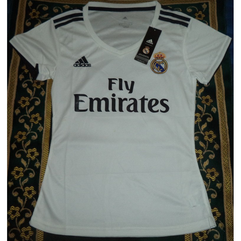 Jersey Real Madrid Home 18/19 Ladies retro