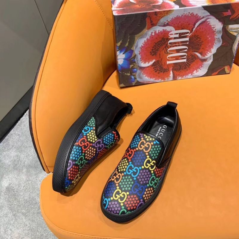 sepatu sneaker slip on pria gc mirror