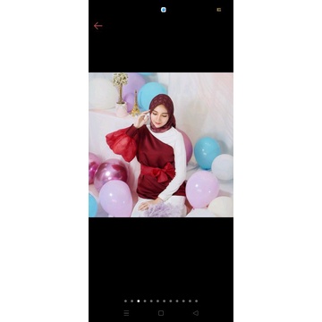 Preloved blouse organza