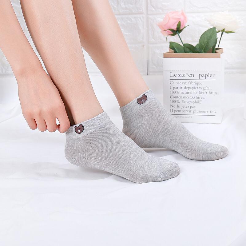 (27AN.ID)Kaos Kaki H87 Ankle no Packing Plastik Kaos Kaki Cute Kaos Kaki Motif Kaos Kaki Semata Kaki-2