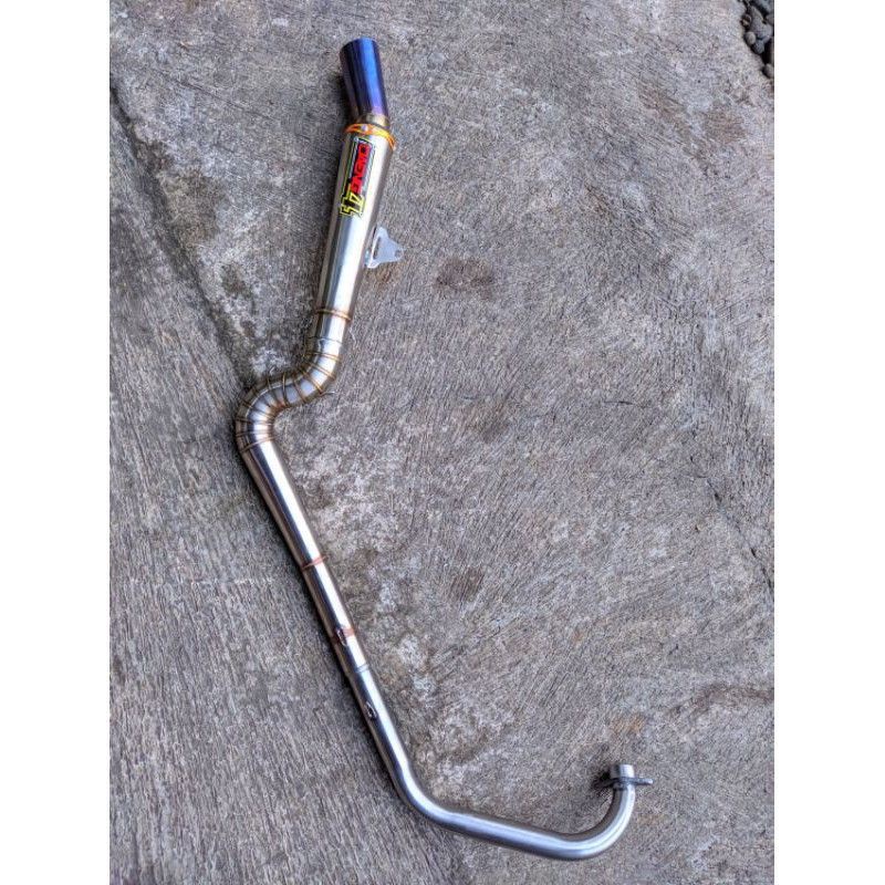 KNALPOT RACING DAENG 4 SATRIA FU RAIDER 150 SUZUKI BELANG