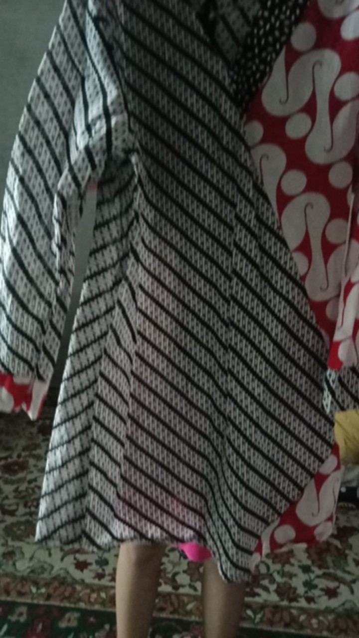 Blus Andara Atasan Baju Batik Wanita Kerja Kantor Modern..