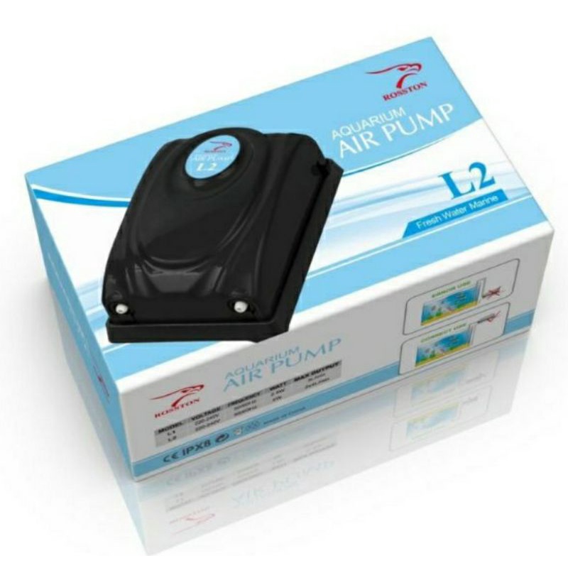 Pompa Aerator airpump udara Aquarium ROSSTON L2