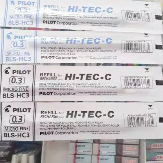 

❤[NEW VARIANT!!!]❤ refill Hitec pilot 0.3 0.4 0.25 mm pen makna hitam dan biru refill hi tech pilot satuan isi ulang hi tech produck terbaik