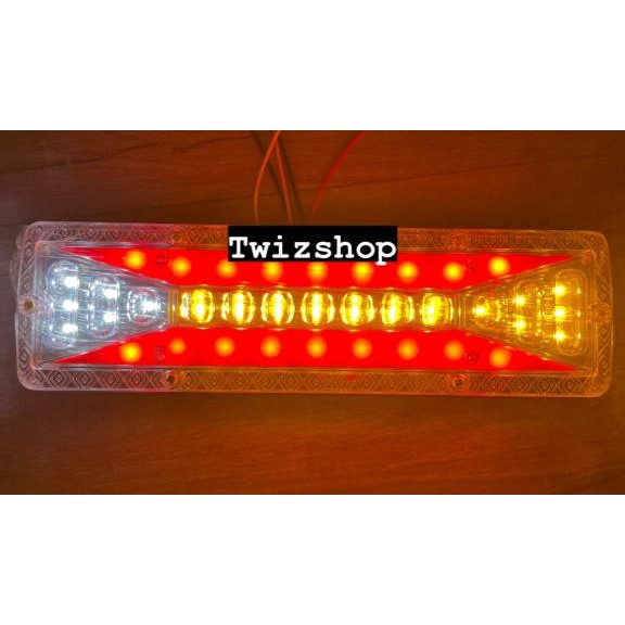 Stop Lamp 24 Volt 12 Volt Truk Model Ukir / Lampu Rem Truck 12V 24V Model Ukir