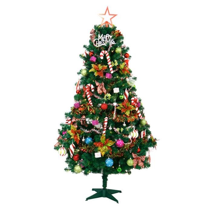 ___] Noelle Pohon Natal Prelit Deco Holly Jolly