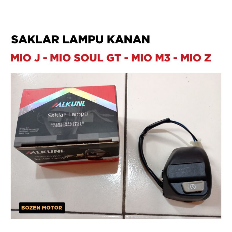 Saklar Kanan Mio J - Mio Soul GT - Mio M3 125 - Mio Z / Holder Tombol Set Lampu / Starter Stater
