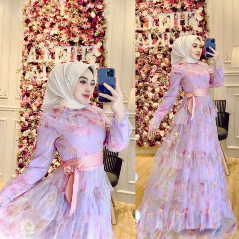 GAMIS RAYA TUTU ORIGINAL SHELLASAUKIA