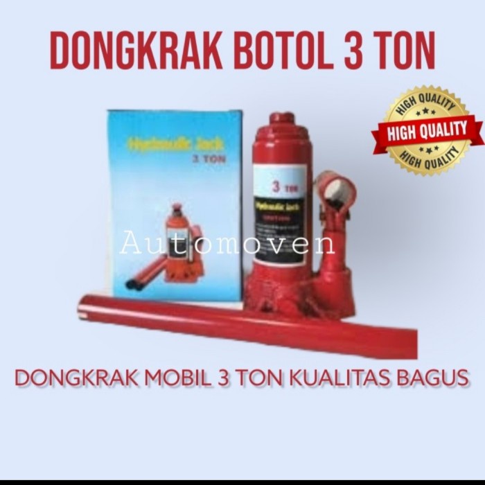 Dongkrak Botol 3 Ton Dongkrak Mobil Hydraulic