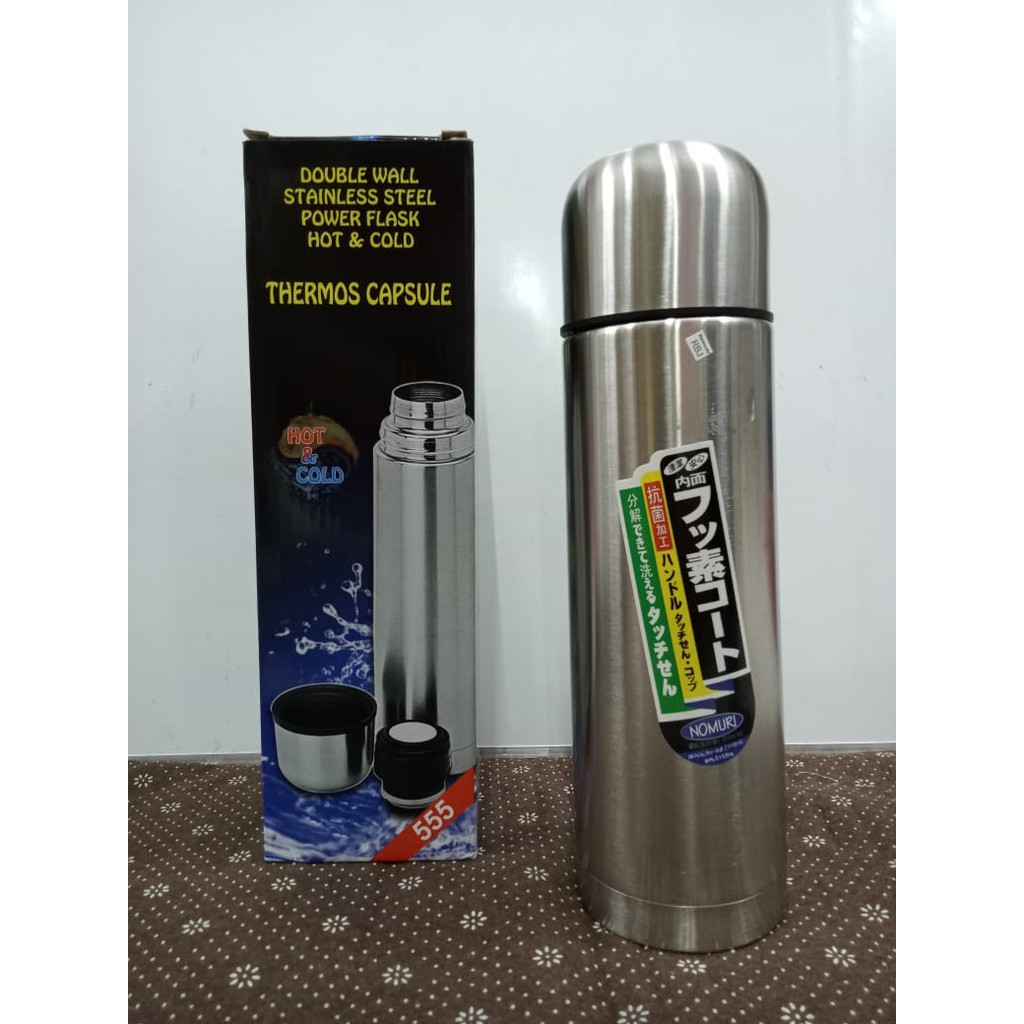 TERMOS AIR / TERMOS CAPSULE / POWER FLASK 1 LITER / THERMOS VACUUM - NOMURI
