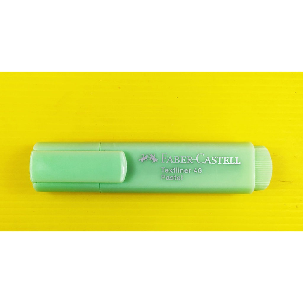 

HIGHLIGHTER / TEXT MARKER FABER CASTELL PASTEL 46 LIGHT GREEN