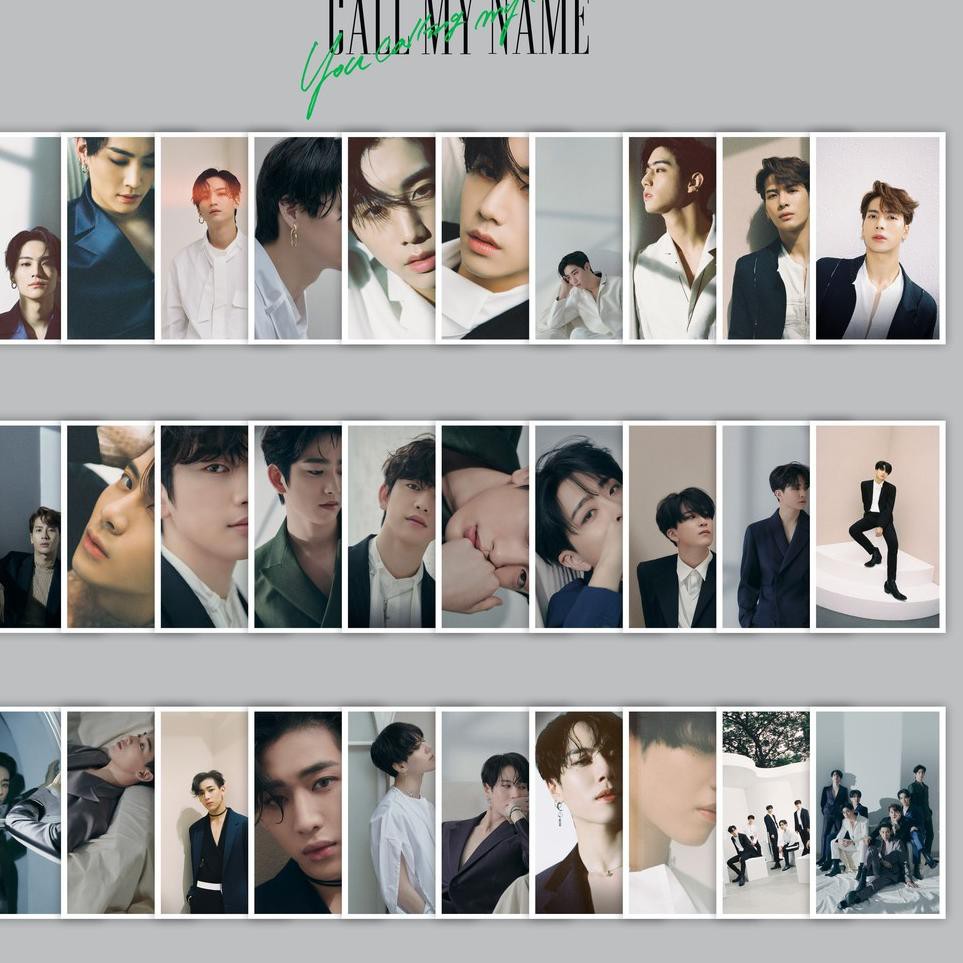 

DISKON BRANDS FESTIVAL LC28 Lomo Card Got7 Call My Name Isi 30 pcs