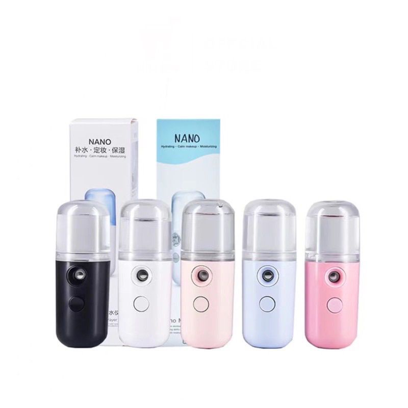 Aneka Nano Spray Perawatan Wajah Mini Portable USB Pelembab Wajah Handy