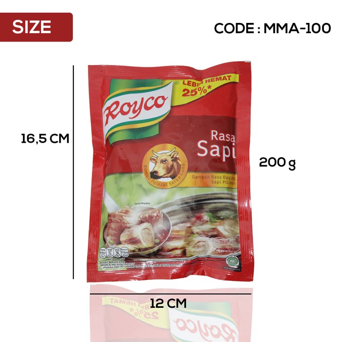 

Royco Bumbu Penyedap Masakan (Mma-100/101)