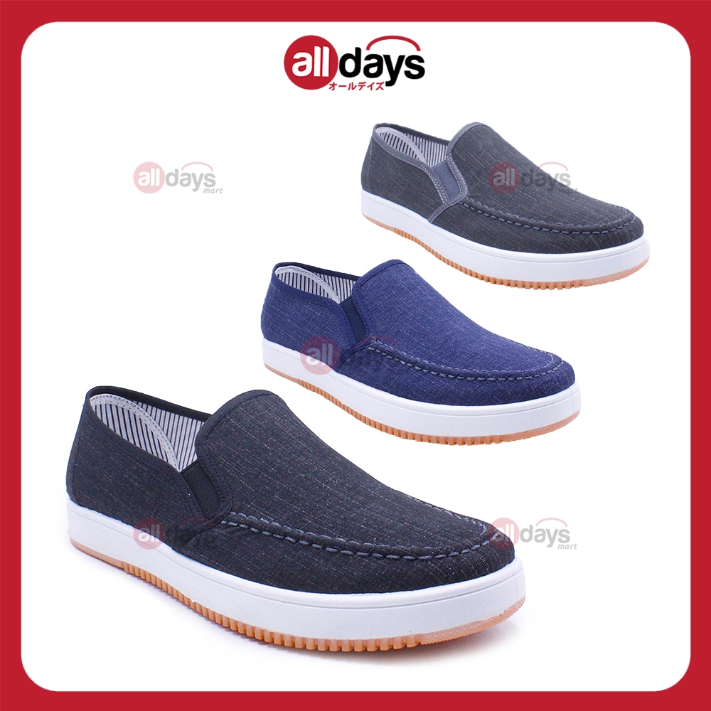 Faster Sepatu Slip On Casual Pria 2002-013 Size 40-45