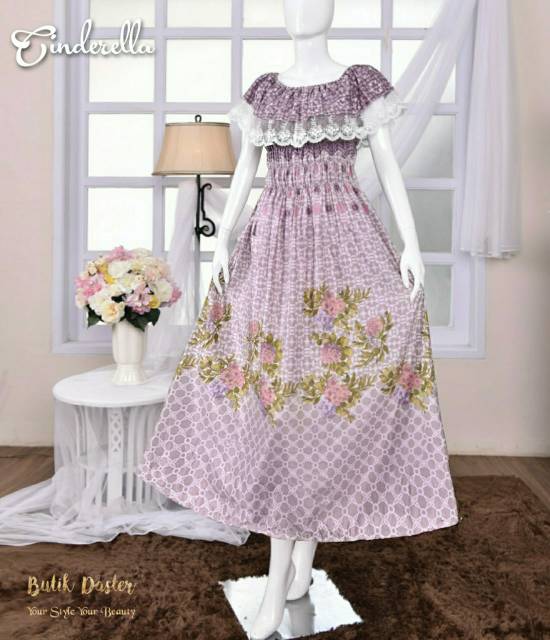 DASTER CINDERELLA BY BUTIK DASTER( ready ungu L)