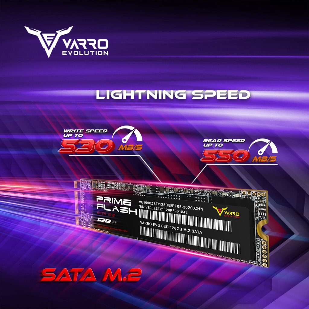 SSD VARRO EVOLUTION M2 PRIME 128GB