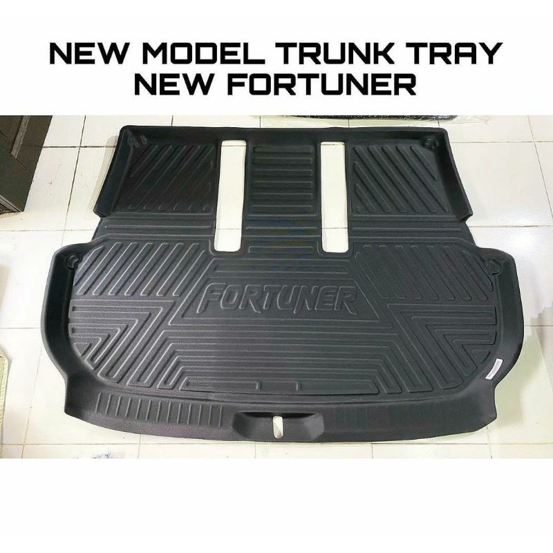 karpet trunk tray karpet bagasi new fortuner