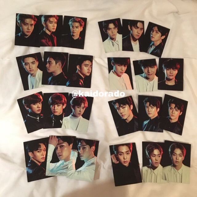 [OFFICIAL] EXO Exordium Photocard (Suho/Baekhyun/D.O./Lay/Chanyeol/Sehun/Chen/Xiumin)