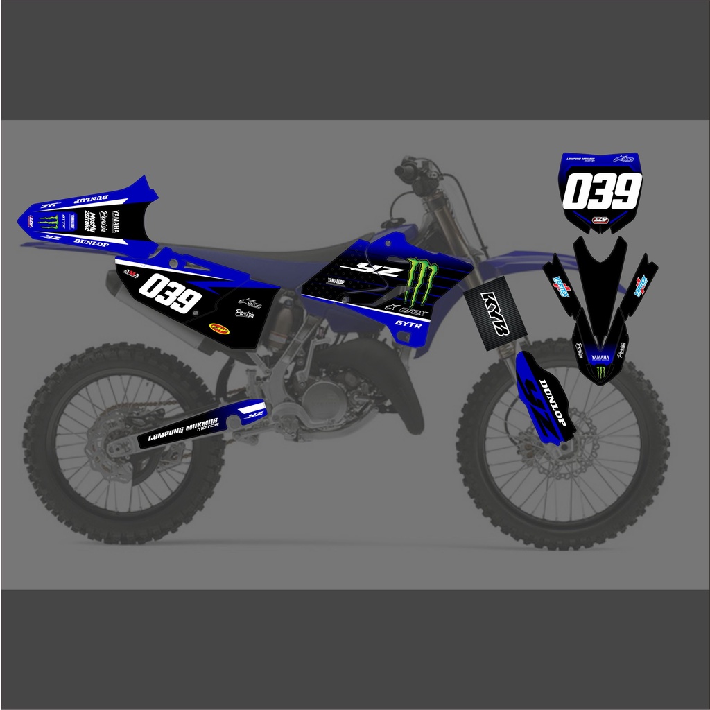 DECAL YZ 250 PREMIUM