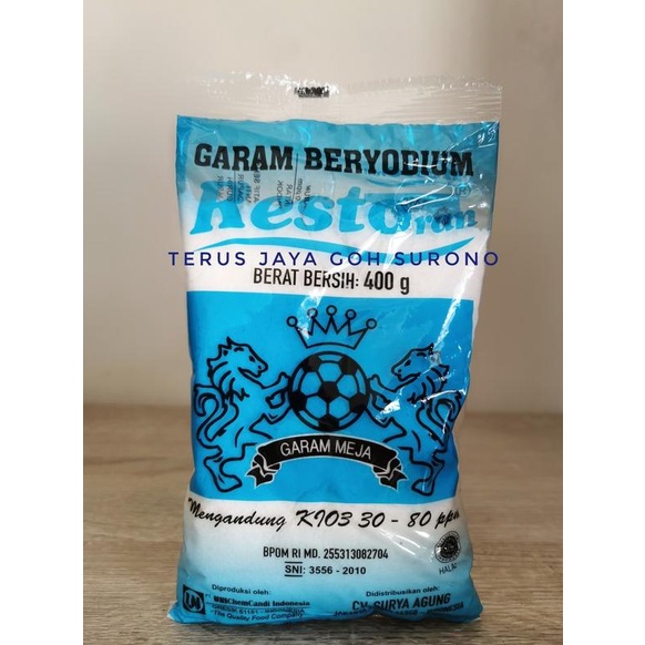 

Garam Resto 400G