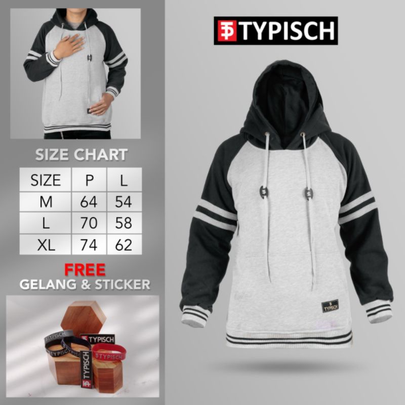 Jaket Hoodie Wanita pria Original Typisch /Hoodie Kombinasi Hoodie Distro Terbaru (cod)