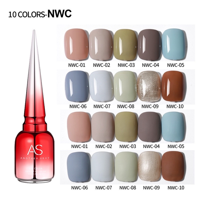 [FLASHES] NWC NAILS POLISH GEL KUTEK GEL 15ml Soak Off UV Gel