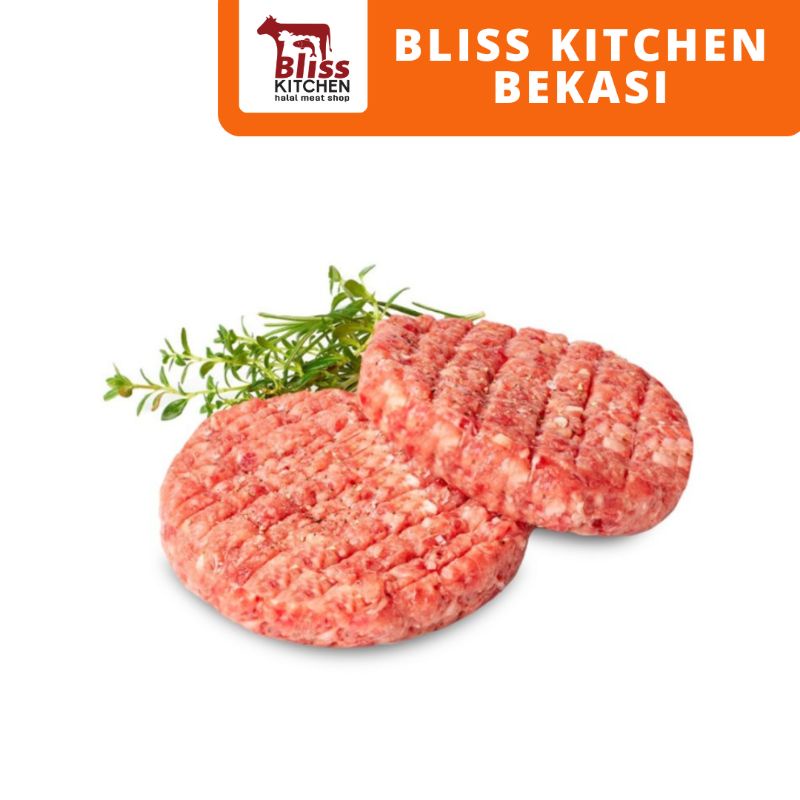 

Australian Premium Beef Patty / Aus Premium Beef Burger 100gr