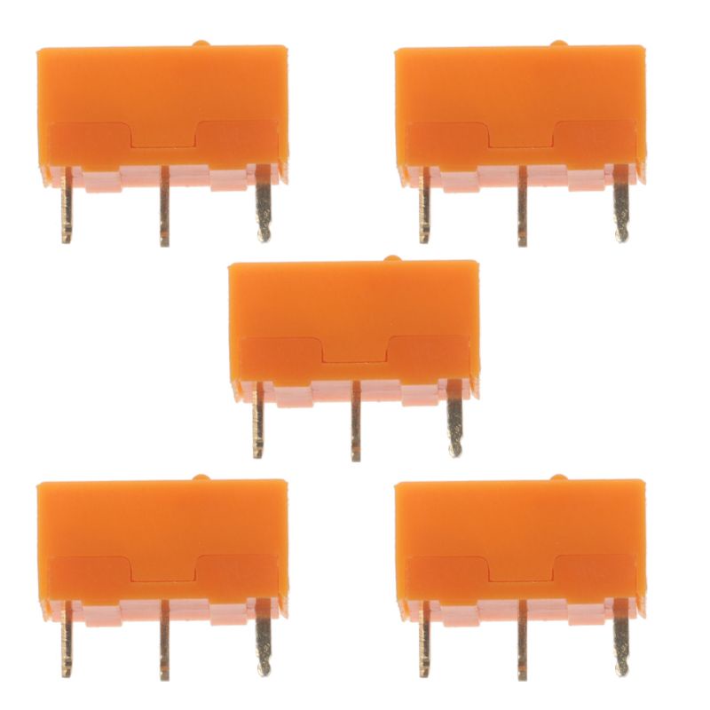 Btsg 5Pc TTC Anti Debu Gold Mouse Micro Switch Tombol Micro Gold Contactor 30jt