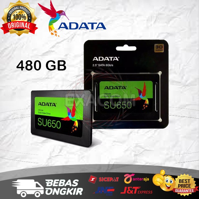 SSD ADATA SU650 Ultimate - 480 GB SATA 3 / SSD SATA III - SSD 2.5 inch