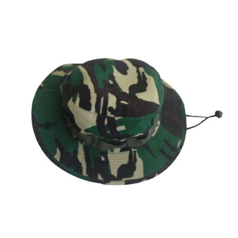 Topi rimba Loreng TNi full velbet