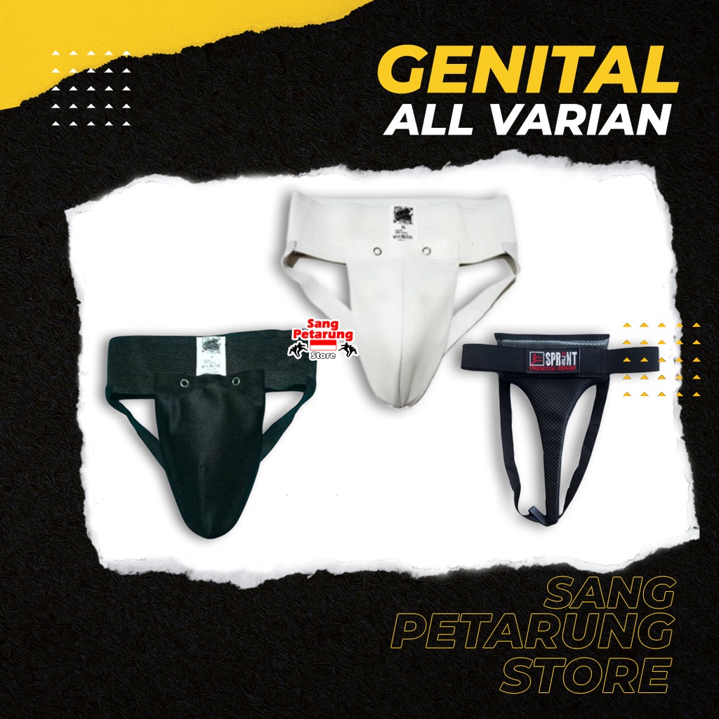 Pelindung Kemaluan Pencak Silat Warna Hitam - Genetle - Shin Guard - Kopel - Silat - Taekwondo - Kar