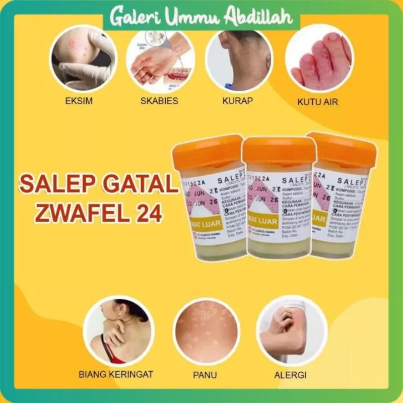 Salep Zwafel 2 4 Salep Gatal Salep Sulfur BPOM Zwafel - Original
