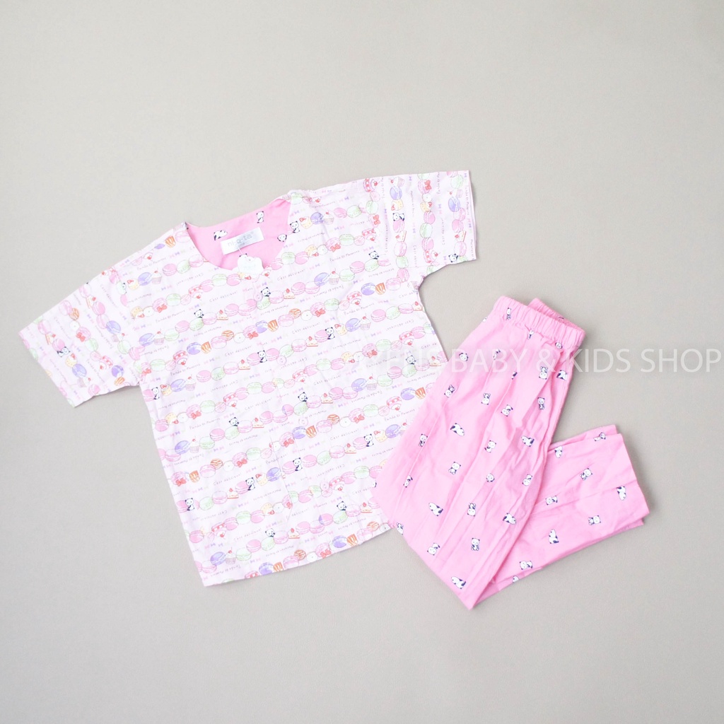 NIQTA Piyama Panda et Macaroon - Piyama Tidur Anak