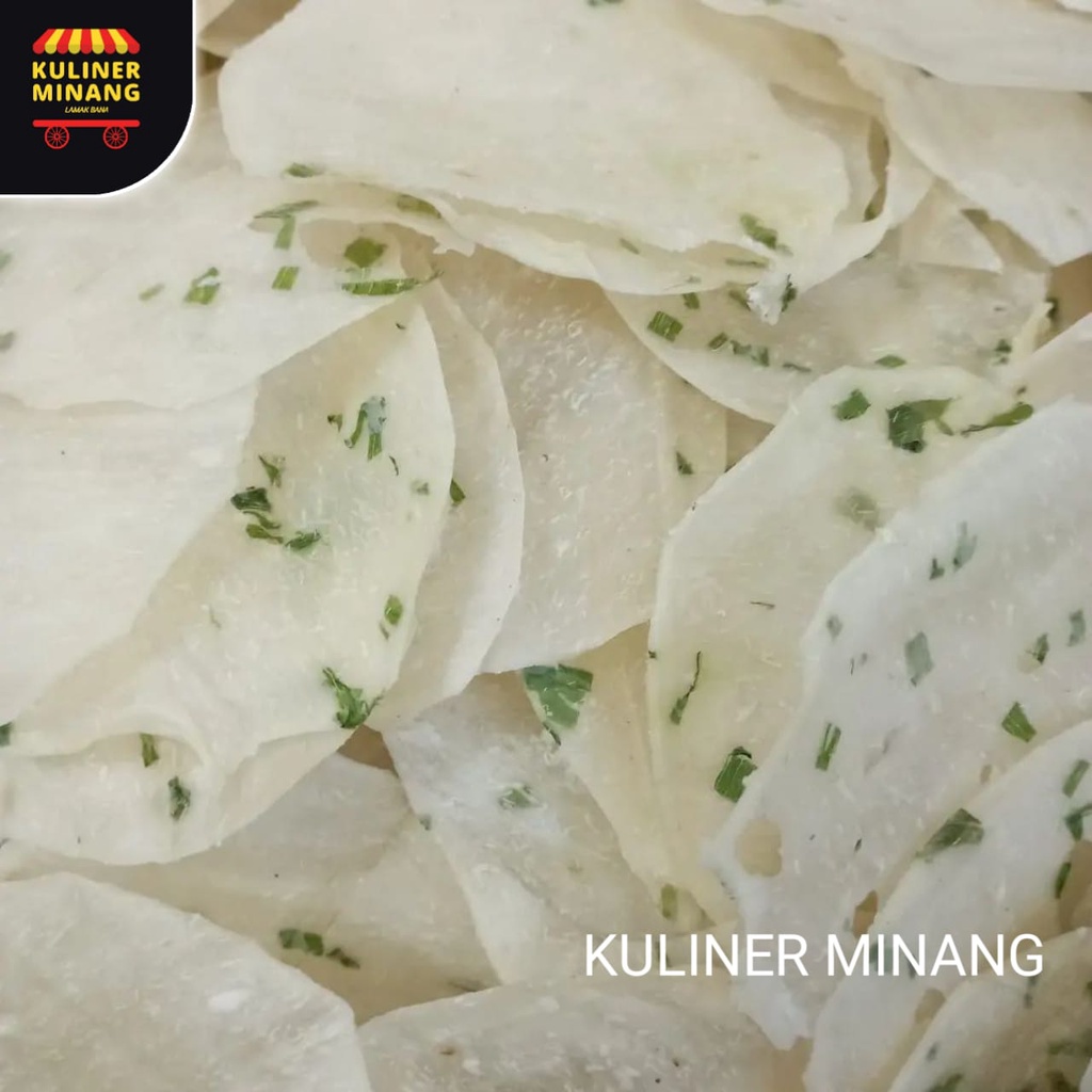 

Kerupuk ubi kamang Original 300g Oleh-Oleh Asli Cemilan Kampung Makanan Khas Payakumbuh Padang kabau Jajanan Snack Kuliner Minang Kabau AX00