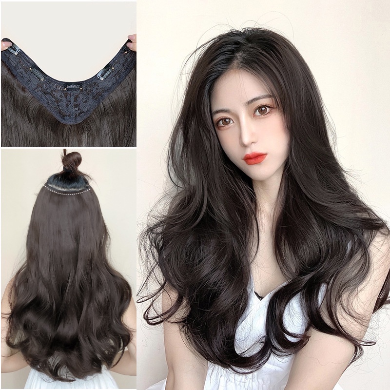 4 Klip Extension Rambut Gaya Trendy Tebal Anti Shock Untuk Wanita