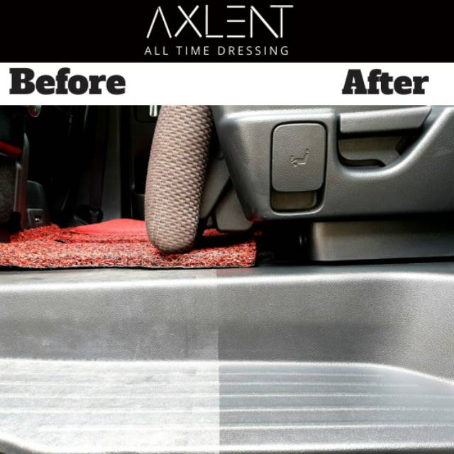 AXLENT ALL TIME DRESSING Penghitam Pengkilap Plastik &amp; Karet 1 Liter