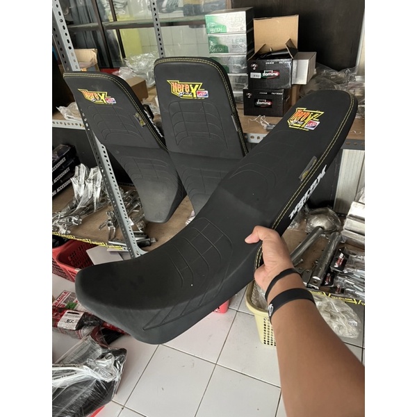 jok megapro hiu dan tiger lama herex style lapis matras presisi