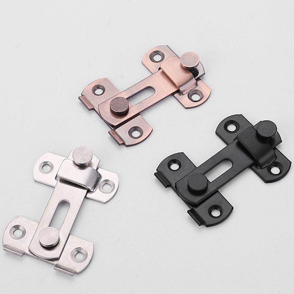 Wonder Hasp Fitting Engsel Sekrup Stainless Steel Silent Gate Buckle Padlock Clasp Catches Lemari
