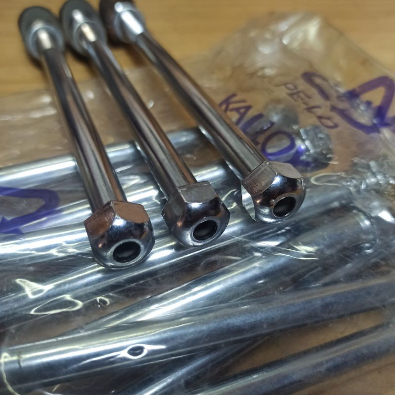Baut As Jangkar Kunci Stem BMX Jadul OSBMX Bolong Hollow Kalloy insert 21 - 22 NOS
