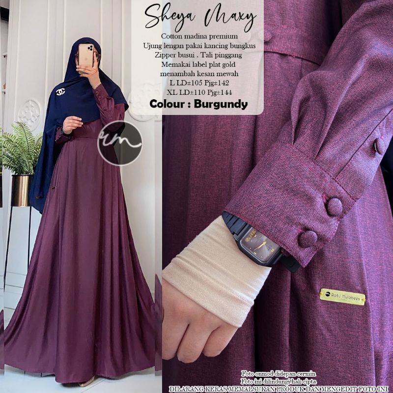 Sheya Maxy Gamis Terbaru by Ratu Mulabees || Gamis Cantik || Gamis Jumbo || Gamis Syar'i Untuk Wanit