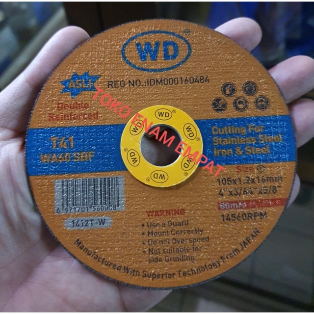 Mata gerinda potong / batu potong besi WD