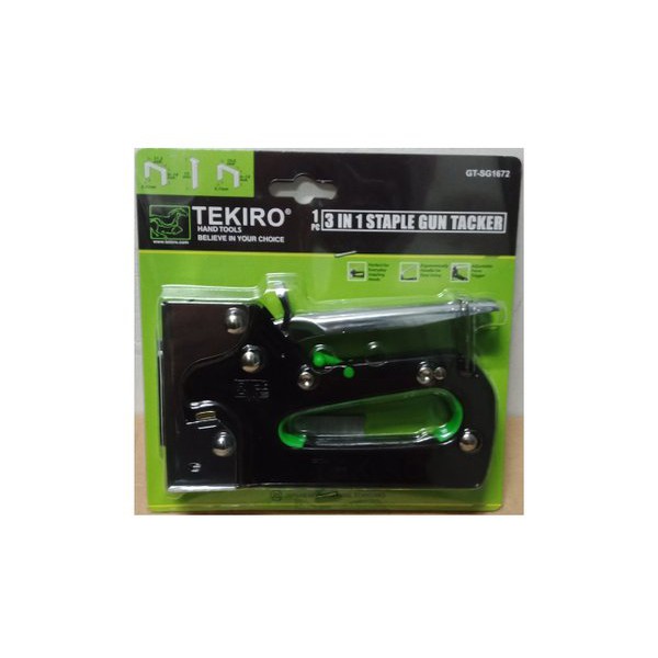 TEKIRO Staple Gun Tacker 3 IN 1 6-14mm  / Staples Tembak / Staples Gun 3in1 / Steple Tembak