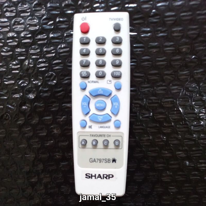 REMOTE REMOT TV SHARP PICOLLO/ALEXANDER/TABUNG/SLIM/FLAT GA797SB