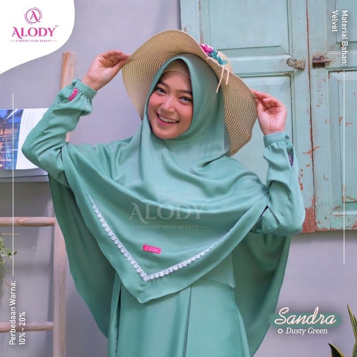 PREMIUM READY STOK GAMIS SANDRA / ALODY HIJAB / GAMIS SYARI / SANDRA DRESS