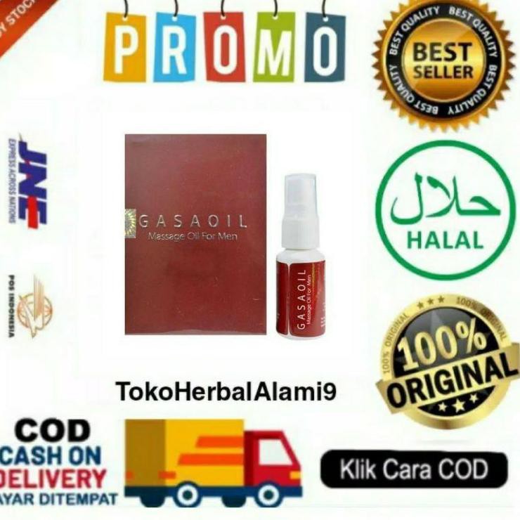 ♫ Gasa Oil Original Gasa Oil Massage Oil Formen Asli ✾