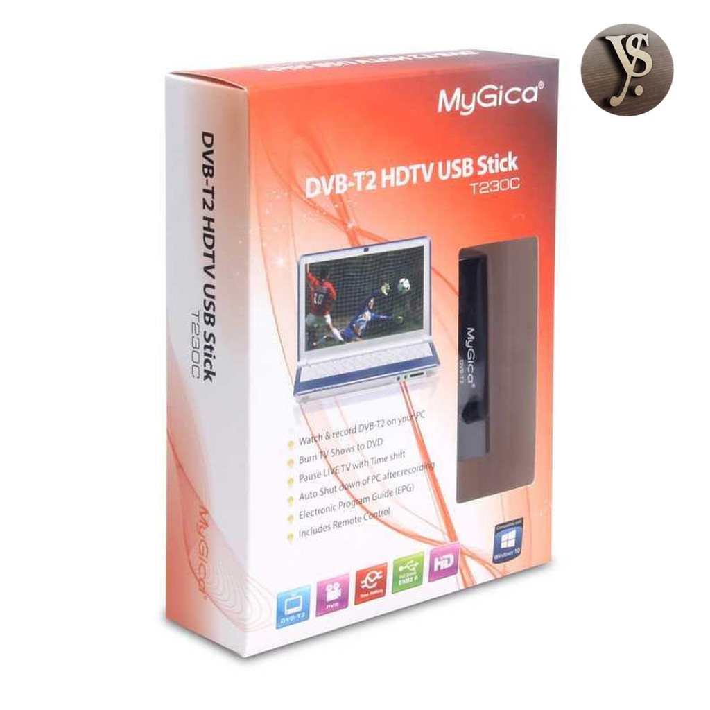 Yuchri Shop - MyGica Hybrid USB Digital TV Tuner Stick DVB-T2/T/C - T230C