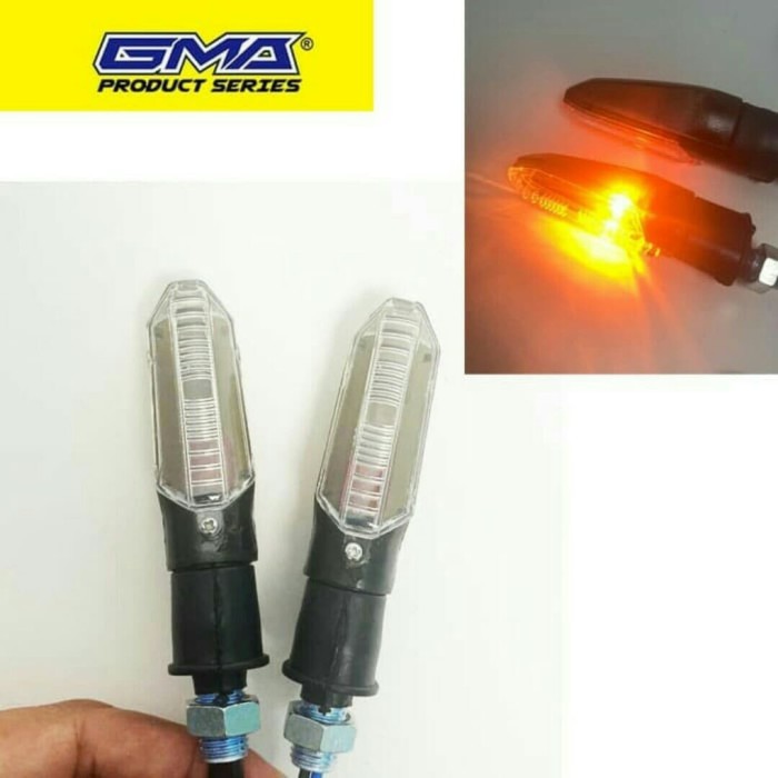 Lampu Sen Sein Variasi Model Retro CB Universal Lampu Sein Sen CB Standar Aksesoris Variasi Motor