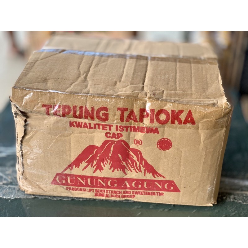 

tepung tapioka GUNUNG AGUNG 500 GR / dus / 20 pcs