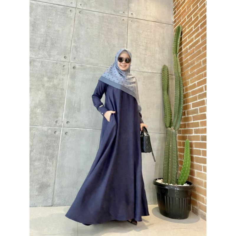 Diskon Gamis Soraya Dress Ori Greenism